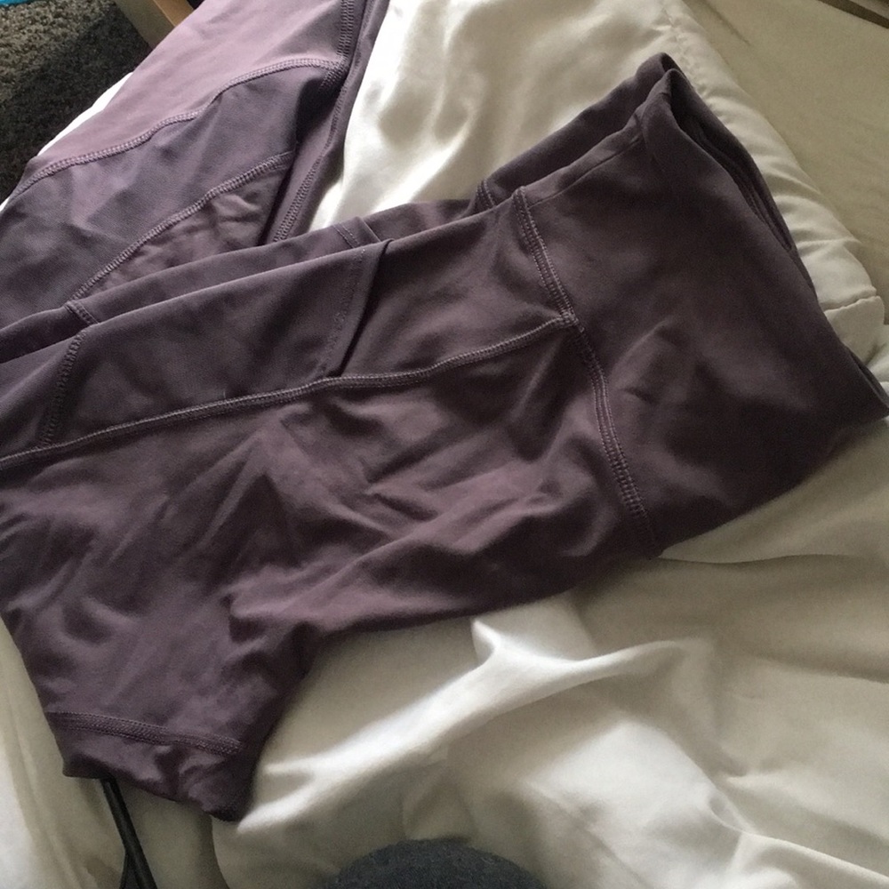 Mesh forever 21 cropped leggings